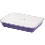 Casa si Gradina - Bucatarie si vesela - Ustensile bucatarie - Tavi servire - Tava cu capac SanaLiving 25X35,5X7 cm 3,2 L - Violet - Infinity.ro