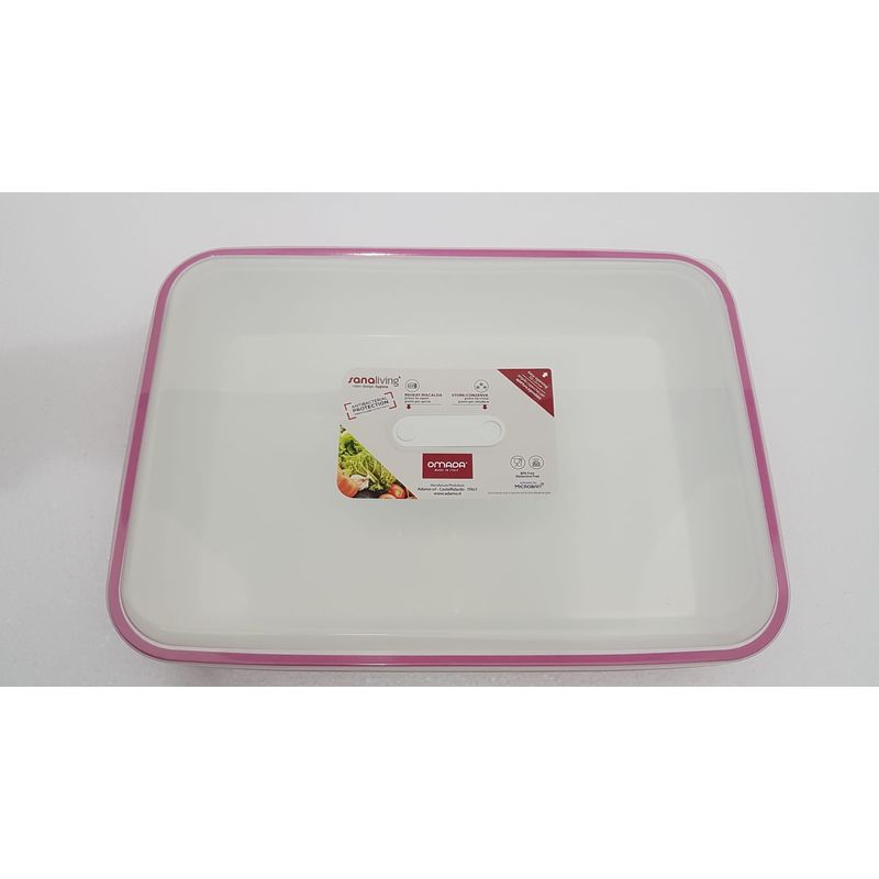 Casa si Gradina - Bucatarie si vesela - Ustensile bucatarie - Tavi servire - Tava cu capac SanaLiving 25X35,5X7 cm 3,2 L - Fucsia - Infinity.ro