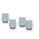 Casa si Gradina - Bucatarie si vesela - Cani si pahare - Pahare - Set de 4 pahare PANGEA 0.35 l - blue vintage - Infinity.ro