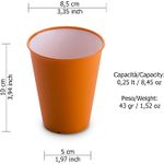 Casa si Gradina - Bucatarie si vesela - Cani si pahare - Pahare - Set de 4 pahare 30 cl, H10 cm fiecare SanaLiving multicolor - Infinity.ro