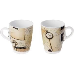 Set de 2 cani PlexArt 8.5x5x11 cm 35 cl Old Memos