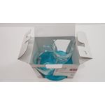 Casa si Gradina - Bucatarie si vesela - Cani si pahare - Cani si cesti - Set de 2 cani de ceai cu farfurioara Eat Pop 15 x 15 x H10cm 35cl fiecare - bleu - Infinity.ro