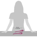 Casa si Gradina - Bucatarie si vesela - Vesela si tacamuri - Tacamuri si seturi - Set 2 tacamuri pentru servire 27x7x2,5 cm, SanaLiving, fuchsia - Infinity.ro