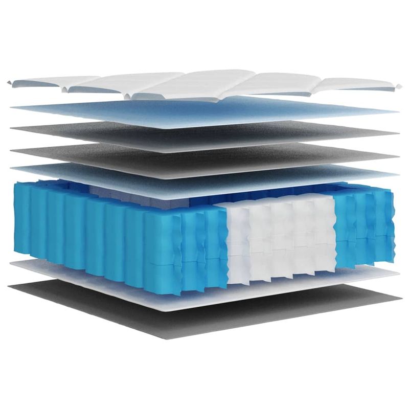 Casa si Gradina - Mobilier - Saltele si somiere - Saltele - Saltea cu arcuri buzunar, fermitate medie, 200x200 cm - Infinity.ro