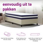 Casa si Gradina - Mobilier - Saltele si somiere - Saltele - Saltea cu arcuri buzunar, fermitate medie, 90x200 cm - Infinity.ro