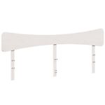Casa si Gradina - Mobilier - Paturi si accesorii - Accesorii paturi - Tablie de pat, alb, 200 cm, lemn masiv de pin - Infinity.ro