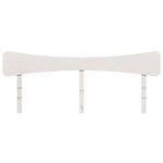 Casa si Gradina - Mobilier - Paturi si accesorii - Accesorii paturi - Tablie de pat, alb, 200 cm, lemn masiv de pin - Infinity.ro