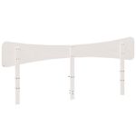 Casa si Gradina - Mobilier - Paturi si accesorii - Accesorii paturi - Tablie de pat, alb, 200 cm, lemn masiv de pin - Infinity.ro