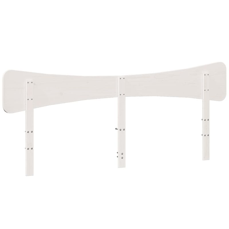 Casa si Gradina - Mobilier - Paturi si accesorii - Accesorii paturi - Tablie de pat, alb, 200 cm, lemn masiv de pin - Infinity.ro