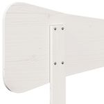 Casa si Gradina - Mobilier - Paturi si accesorii - Accesorii paturi - Tablie de pat, alb, 200 cm, lemn masiv de pin - Infinity.ro