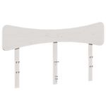 Casa si Gradina - Mobilier - Paturi si accesorii - Accesorii paturi - Tablie de pat, alb, 150 cm, lemn masiv de pin - Infinity.ro