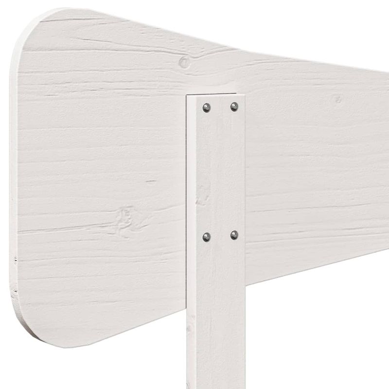 Casa si Gradina - Mobilier - Paturi si accesorii - Accesorii paturi - Tablie de pat, alb, 150 cm, lemn masiv de pin - Infinity.ro