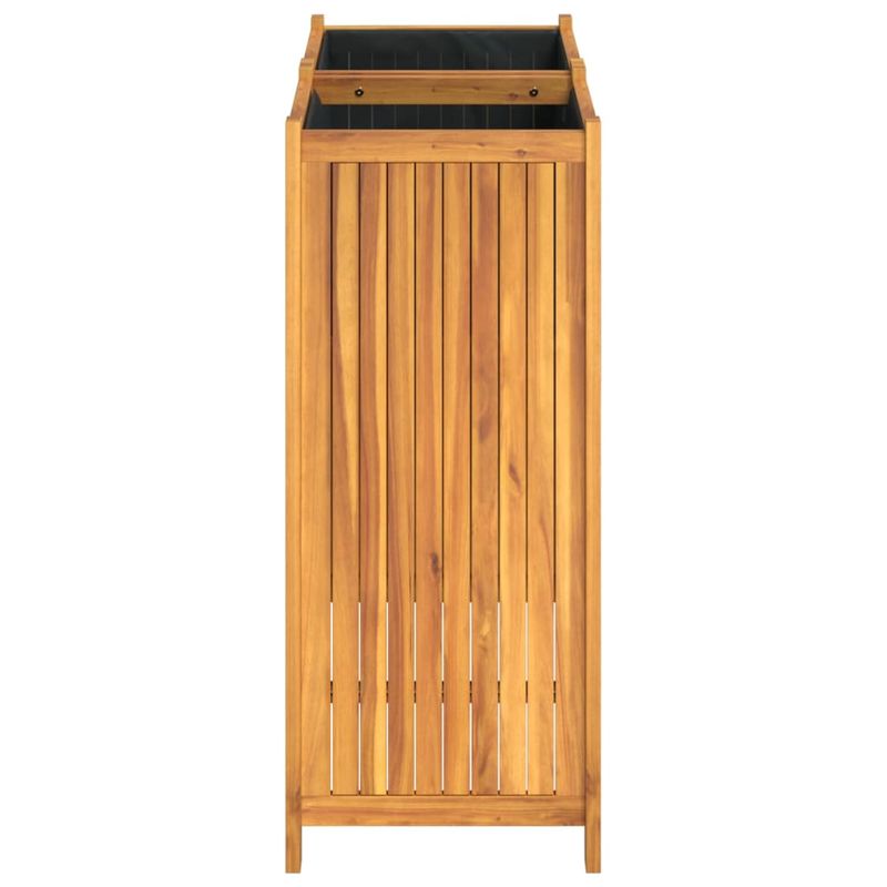 Casa si Gradina - Gradinarit si plante - Plante si ghivece - Ghivece si suporturi - Jardiniera de gradina cu captuseala, 84x42x100 cm, lemn acacia - Infinity.ro