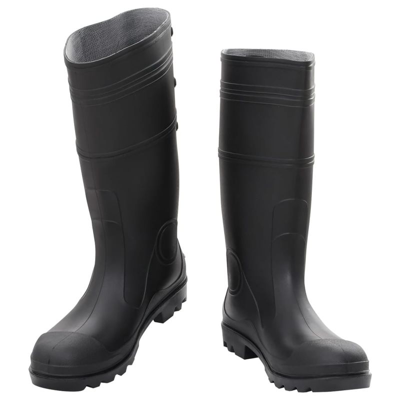 Sport si Outdoor - Echipament Sportiv - Incaltaminte sport - Ghete si bocanci - Cizme de ploaie, negru, PVC, marime 46 - Infinity.ro