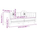 Casa si Gradina - Mobilier - Canapele si coltare - Canapele - Canapea cu perne, 2 locuri, rosu vin, catifea - Infinity.ro