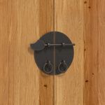 Casa si Gradina - Mobilier - Seturi de mobilier - Seturi baie - Set mobilier de baie, 2 piese, lemn masiv de pin, model dulap înalt + dulap de perete - Infinity.ro