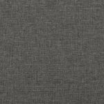 Casa si Gradina - Mobilier - Paturi si accesorii - Paturi - Pat box spring cu saltea, gri inchis, 120x190 cm, textil - Infinity.ro