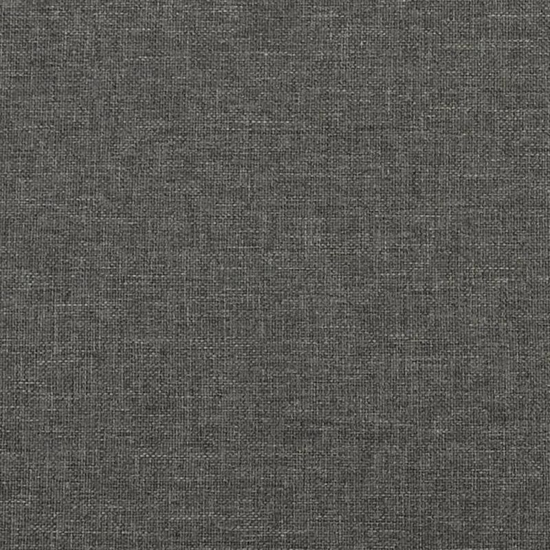 Casa si Gradina - Mobilier - Paturi si accesorii - Paturi - Pat box spring cu saltea, gri inchis, 120x190 cm, textil - Infinity.ro