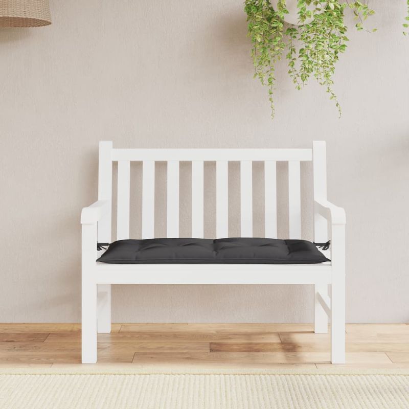 Casa si Gradina - Gradina si terasa - Mobilier exterior - Perne decorative exterior - Perna banca de gradina, negru, 100x50x7 cm, material oxford - Infinity.ro