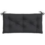 Casa si Gradina - Gradina si terasa - Mobilier exterior - Perne decorative exterior - Perna banca de gradina, negru, 100x50x7 cm, material oxford - Infinity.ro