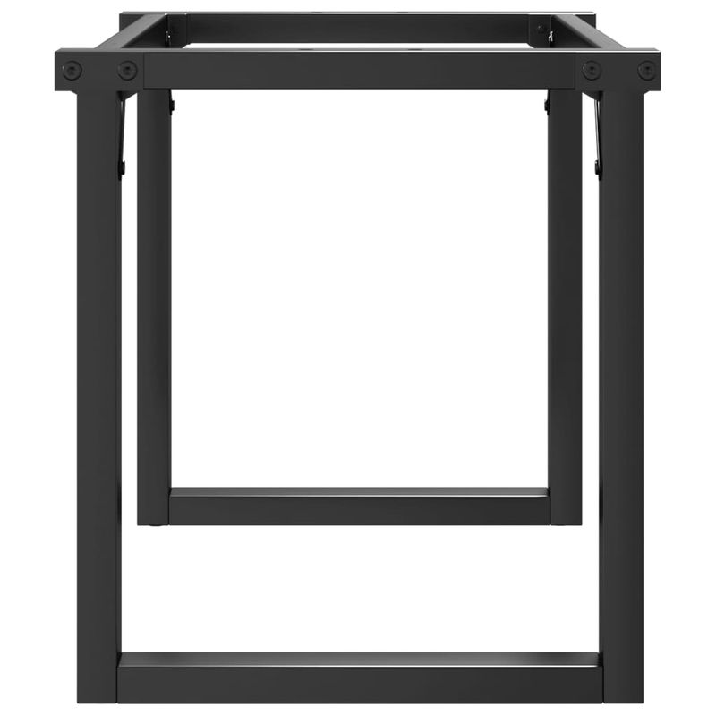 Casa si Gradina - Mobilier - Feronerie si accesorii mobila - Picioare Masuta de cafea O-Frame 80x40x43 cm Fonta - Infinity.ro