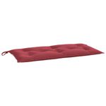Casa si Gradina - Gradina si terasa - Mobilier exterior - Perne decorative exterior - Perna banca de gradina, rosu vin, 110x50x7 cm, material oxford - Infinity.ro