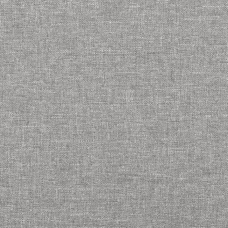 Casa si Gradina - Mobilier - Paturi si accesorii - Paturi - Pat box spring cu saltea, gri deschis, 120x190 cm, textil - Infinity.ro