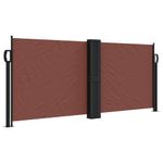 Casa si Gradina - Gradina si terasa - Umbrele si pavilioane - Umbrele - Copertina laterala retractabila, maro, 100 x 1000 cm - Infinity.ro