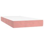 Casa si Gradina - Mobilier - Paturi si accesorii - Paturi - Pat box spring cu saltea, negru, 120x190 cm, catifea - Infinity.ro
