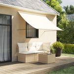 Casa si Gradina - Gradina si terasa - Umbrele si pavilioane - Umbrele - Copertina retractabila, crem, 200x150 cm, tesatura si otel - Infinity.ro