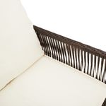 Casa si Gradina - Gradina si terasa - Mobilier exterior - Scaune si sezlonguri gradina - Scaune de bar cu perne, 2 buc., maro, poliratan - Infinity.ro