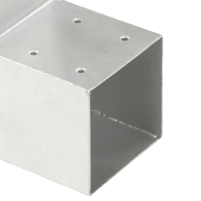 Casa si Gradina - Gradina si terasa - Garduri, panouri si accesorii - Conector de grinda, forma L, 91 x 91 mm, metal galvanizat - Infinity.ro