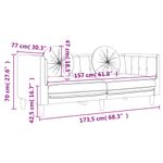 Casa si Gradina - Mobilier - Seturi de mobilier - Seturi living - Set de canapele cu perne, 2 piese, galben, catifea - Infinity.ro
