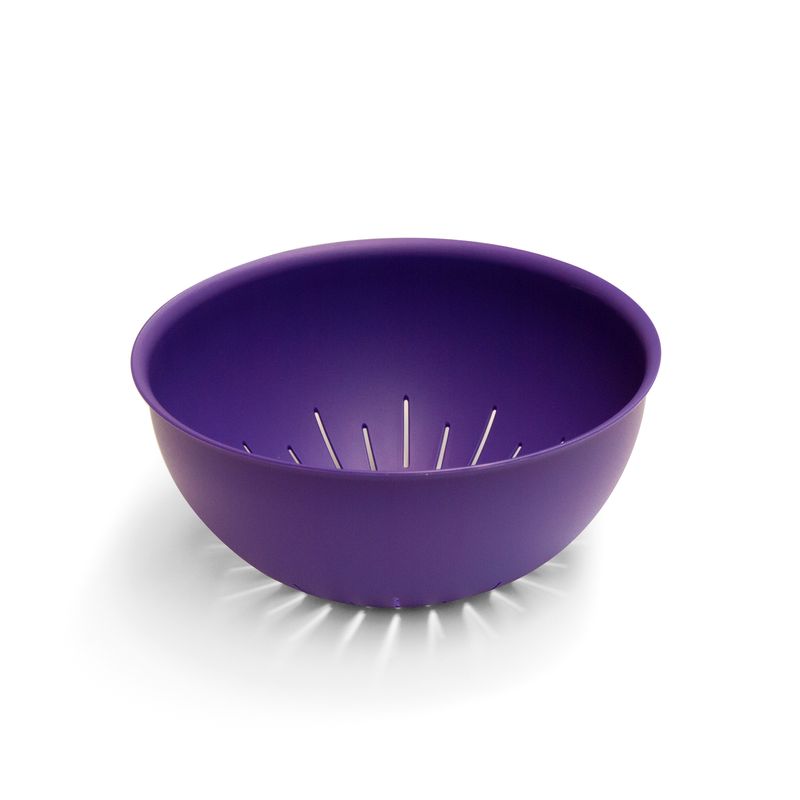 Casa si Gradina - Bucatarie si vesela - Vesela si tacamuri - Farfurii si boluri - Bol de tip Strecuratoare d24,5 cm*H11 cm SanaLiving - Violet - Infinity.ro