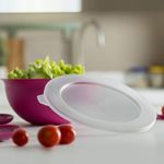 Casa si Gradina - Bucatarie si vesela - Vesela si tacamuri - Farfurii si boluri - Capac pentru bol Sanaliving diametru 20.5 cm - Infinity.ro