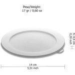 Casa si Gradina - Bucatarie si vesela - Vesela si tacamuri - Farfurii si boluri - Capac pentru bol Sanaliving diametru 14 cm - Infinity.ro