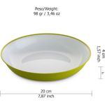 Casa si Gradina - Bucatarie si vesela - Vesela si tacamuri - Servicii de masa - Set vesela din plastic rezistent Sanaliving Pic-Nic Pack 14 buc Verde - Infinity.ro