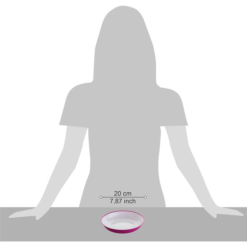 Casa si Gradina - Bucatarie si vesela - Vesela si tacamuri - Vesela pentru servire - Set vesela din plastic rezistent Sanaliving Pic-Nic Pack 14 buc Fucsia - Infinity.ro