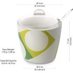 Casa si Gradina - Bucatarie si vesela - Vesela si tacamuri - Vesela pentru servire - Zaharnita PlexArt 9x6x11,05 cm 0.25 L - Swing - Infinity.ro