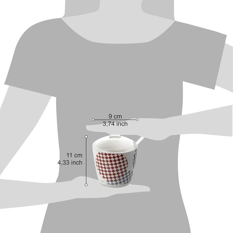 Casa si Gradina - Bucatarie si vesela - Vesela si tacamuri - Vesela pentru servire - Zaharnita PlexArt 9x6x11,05 cm 0.25 L - Stone - Infinity.ro