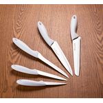 Casa si Gradina - Bucatarie si vesela - Organizare si depozitare bucatarie - Suporturi tacamuri si vase - Set suport cu 5 cutite Ecoliving ø 12,5 X h 34,5 cm - portocaliu - Infinity.ro