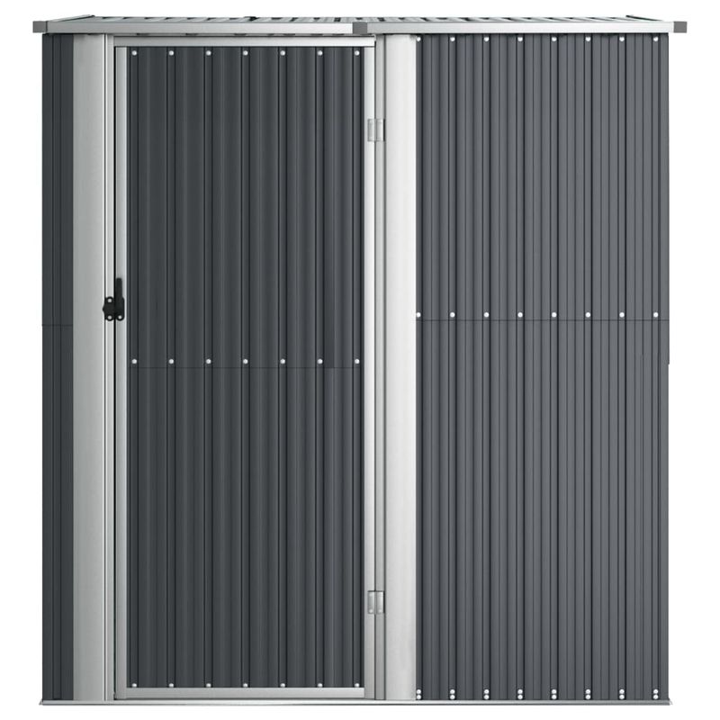 Casa si Gradina - Gradina si terasa - Casute de gradina - Sopron pentru gradina, antracit, 180.5x97x209.5 cm, otel zincat - Infinity.ro