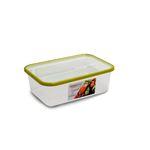 Casa si Gradina - Bucatarie si vesela - Organizare si depozitare bucatarie - Cutii alimentare - Cutie de Conservare alimente Sanaliving 24x16,5x8 cm. 2L capac verde mar - Infinity.ro