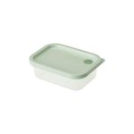 Casa si Gradina - Bucatarie si vesela - Organizare si depozitare bucatarie - Cutii alimentare - Cutie alimentara dreptunghiulara 15x11xH7,5 cm 0,5L capac culoare verde salcie - Infinity.ro