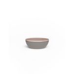 Casa si Gradina - Bucatarie si vesela - Organizare si depozitare bucatarie - Cutii alimentare - Cutie de paine cu capac de tip tocator din lemn 25x29x10,5 cm PANGEA gri porumbel - Infinity.ro