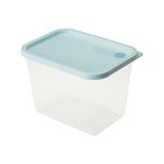 Casa si Gradina - Bucatarie si vesela - Organizare si depozitare bucatarie - Cutii alimentare - Cutie alimentara dreptunghiulara 19x14xH13,5 cm 2,1L capac culoare sky dust - Infinity.ro