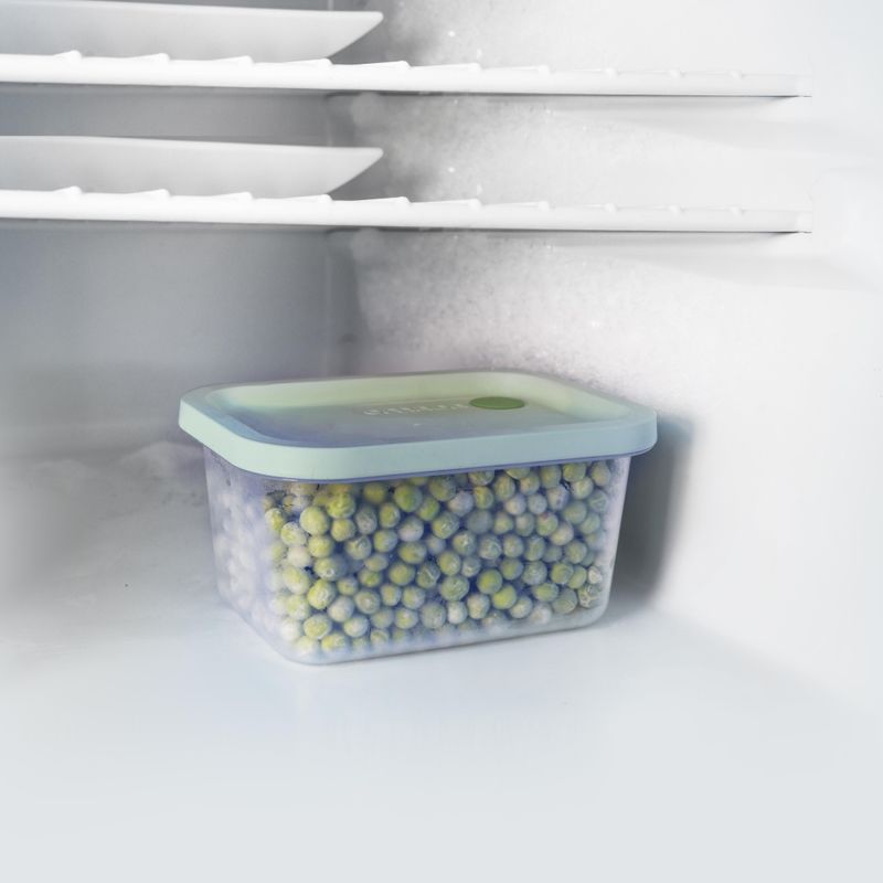 Casa si Gradina - Bucatarie si vesela - Organizare si depozitare bucatarie - Cutii alimentare - Cutie alimentara dreptunghiulara 19x14xH13,5 cm 2,1L capac culoare miere - Infinity.ro