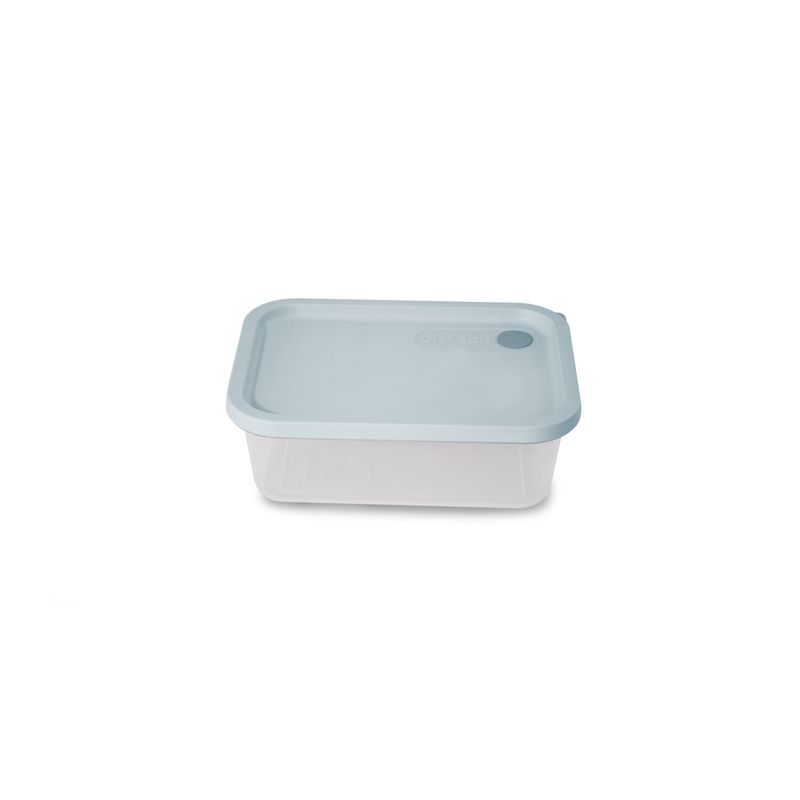 Casa si Gradina - Bucatarie si vesela - Organizare si depozitare bucatarie - Cutii alimentare - Cutie alimentara dreptunghiulara 19x14xH6,5 cm 1L capac culoare sky dust - Infinity.ro