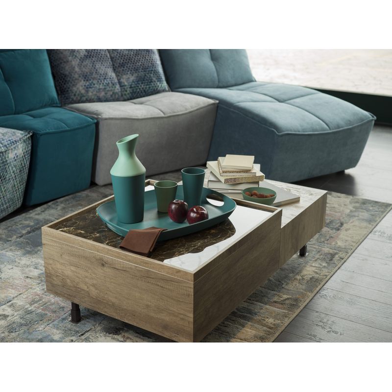 Casa si Gradina - Bucatarie si vesela - Accesorii bar - Carafe si decantoare - Carafa ReAmo 12x12x30 cm 1.5 L - teal - Infinity.ro