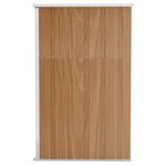 Casa si Gradina - Gradina si terasa - Casute de gradina - Sopron gradina/montaj perete maro 118x100x178cm otel galvanizat - Infinity.ro